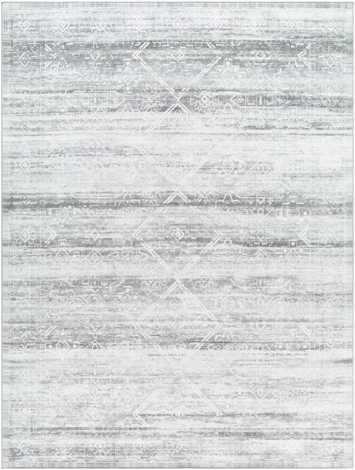 Blake Light Gray Washable Area Rug - Clearance, photo 10 of 10