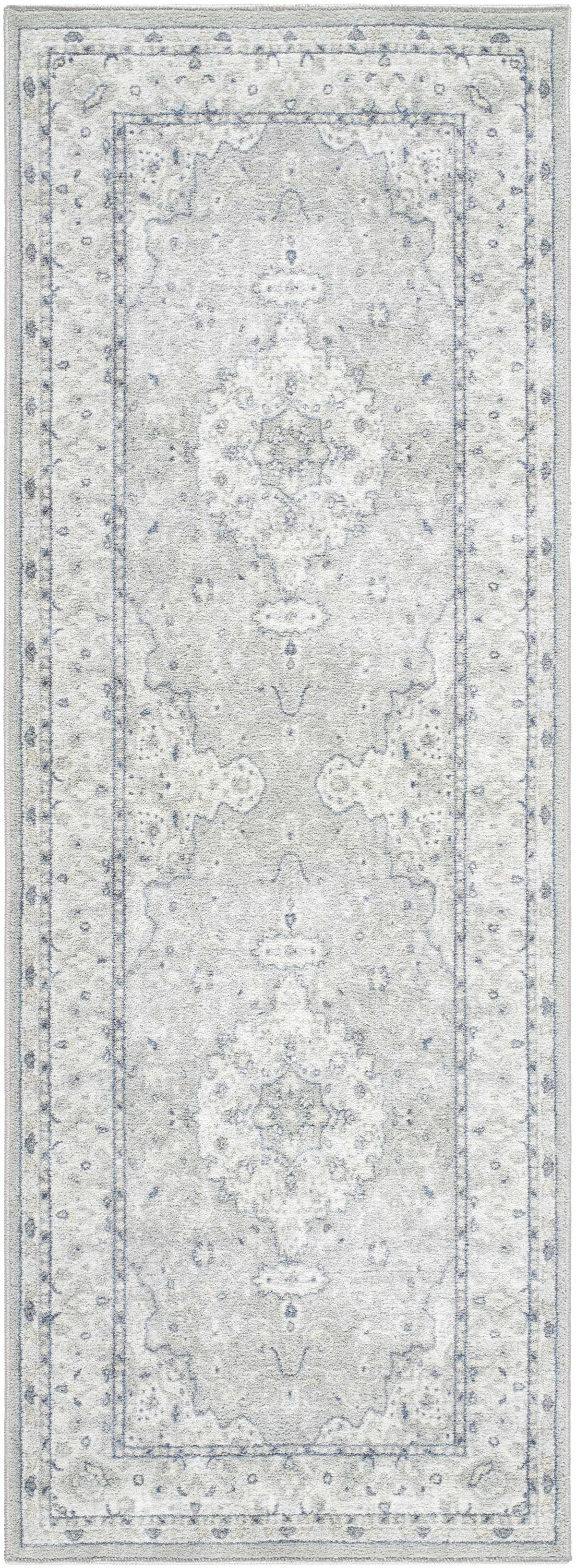 Farai Gray Medallion Area Rug - Clearance, photo 8 of 8