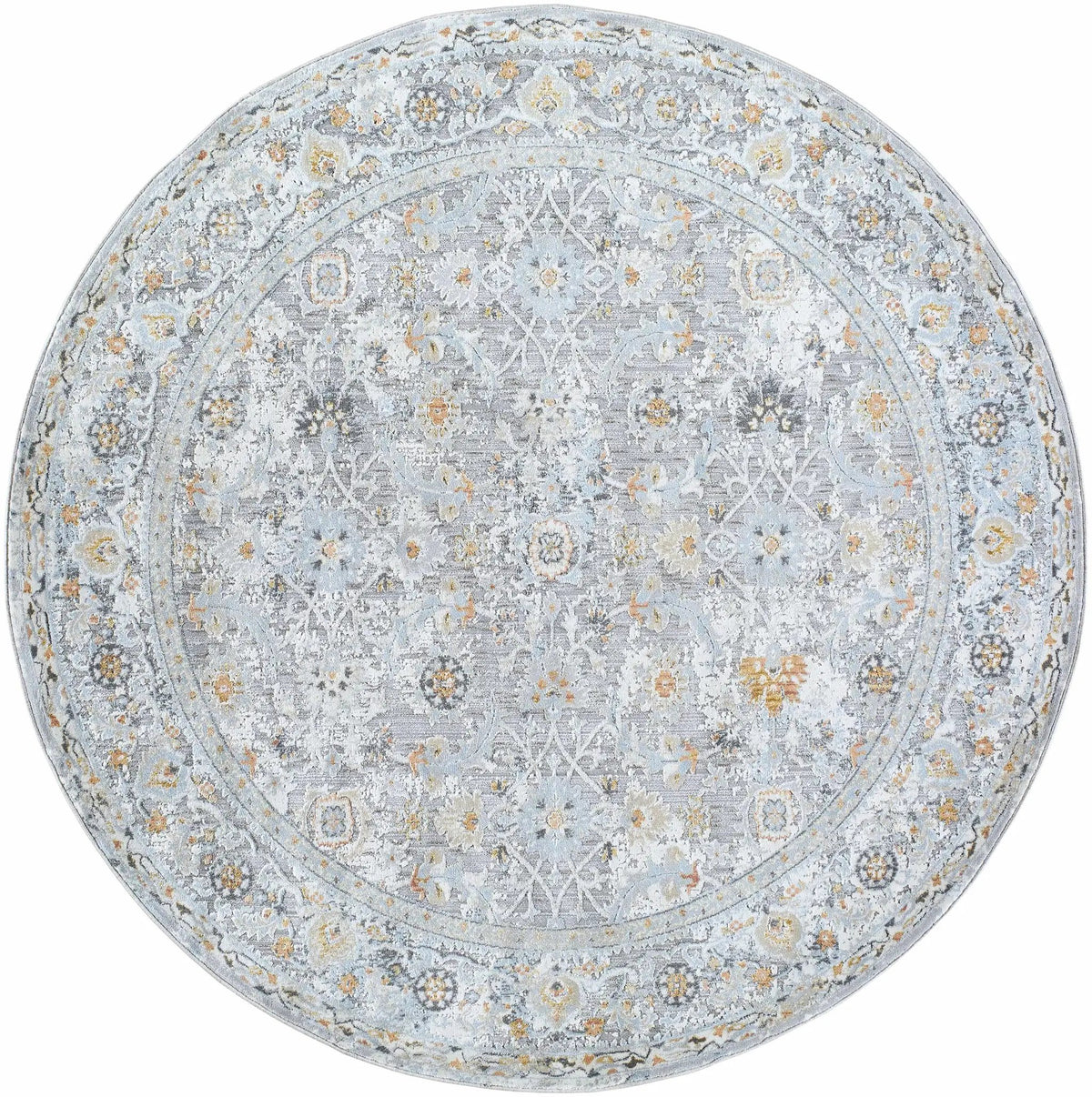 Finn Silver Blue Area Rug - Clearance, photo 12 of 14