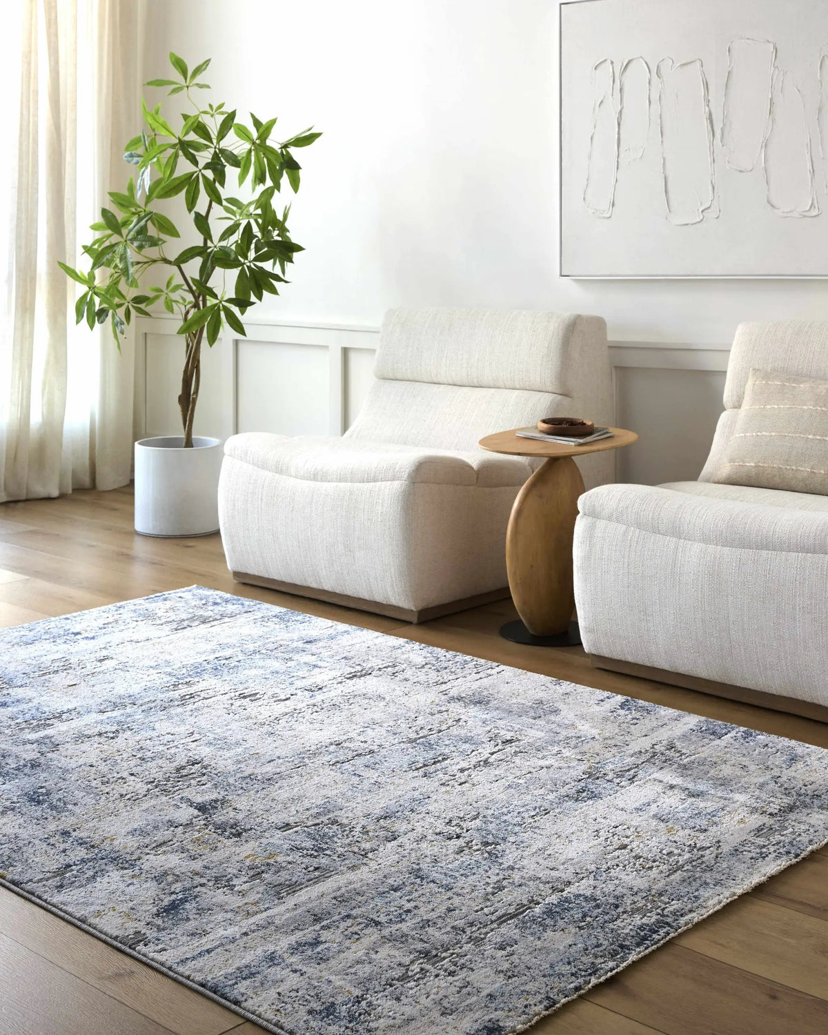 Hyman Area Rug - Clearance, installed in a room