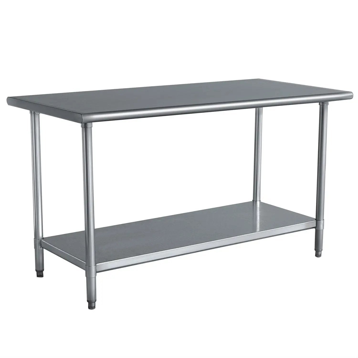 Stainless Steel Top Utility Table High Top Workbench Prep Table 24 x 48 inch by HomePacific