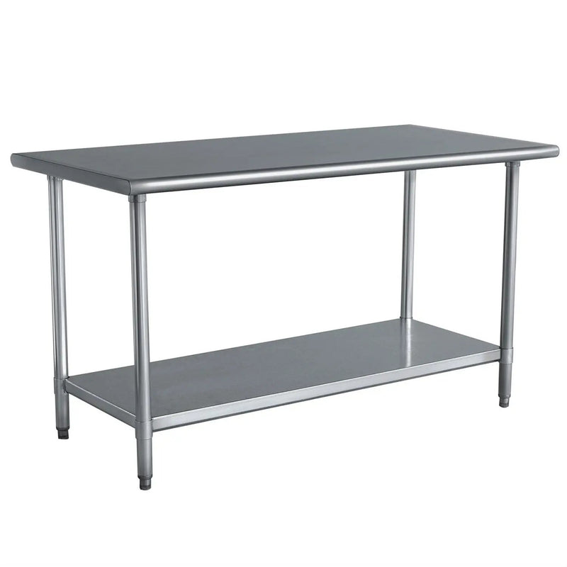 Stainless Steel Top Utility Table High Top Workbench Prep Table 24 x 48 inch by HomePacific