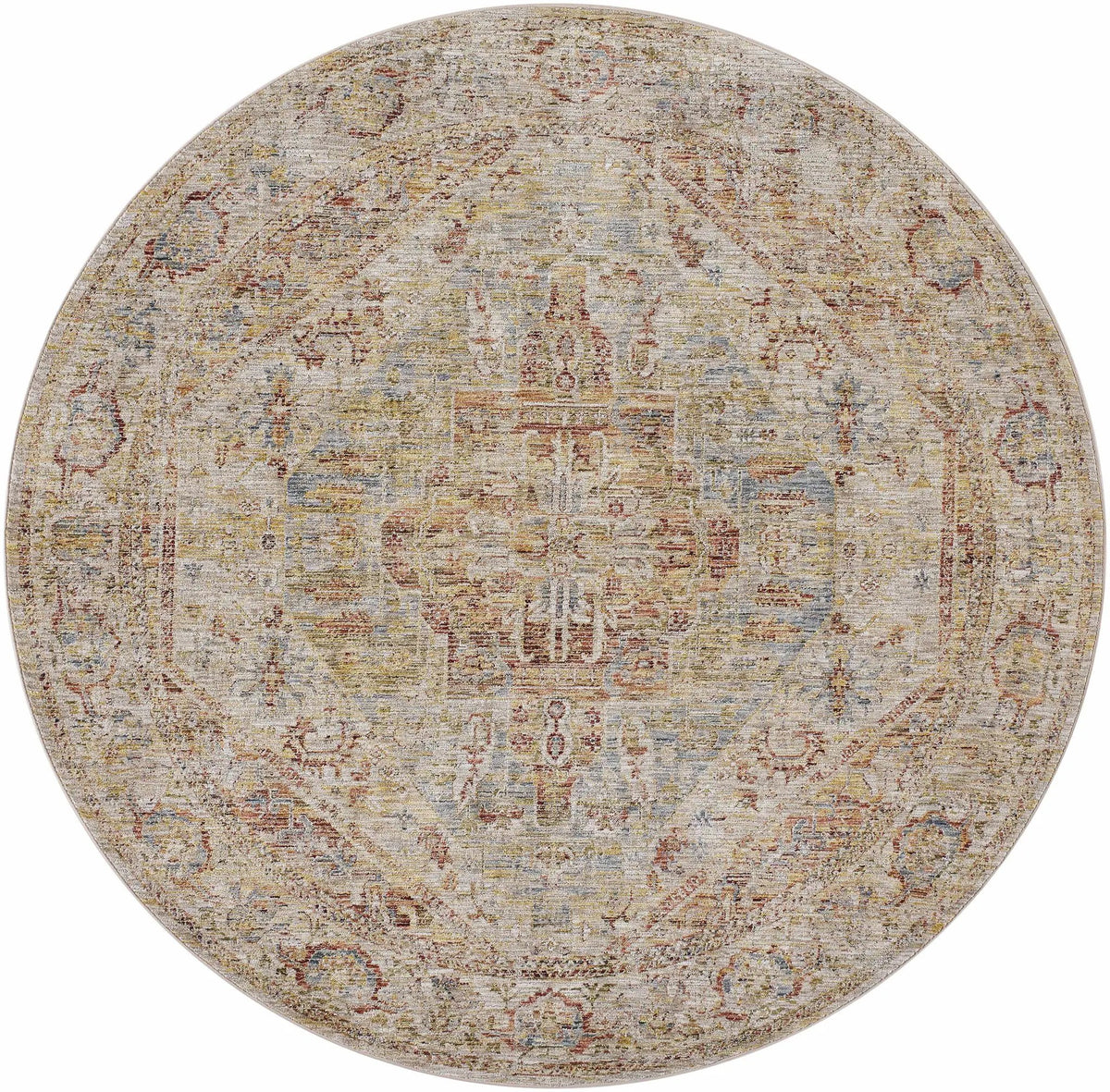 Alois Rust Rich Textured Traditional Rug, photo 11 of 12