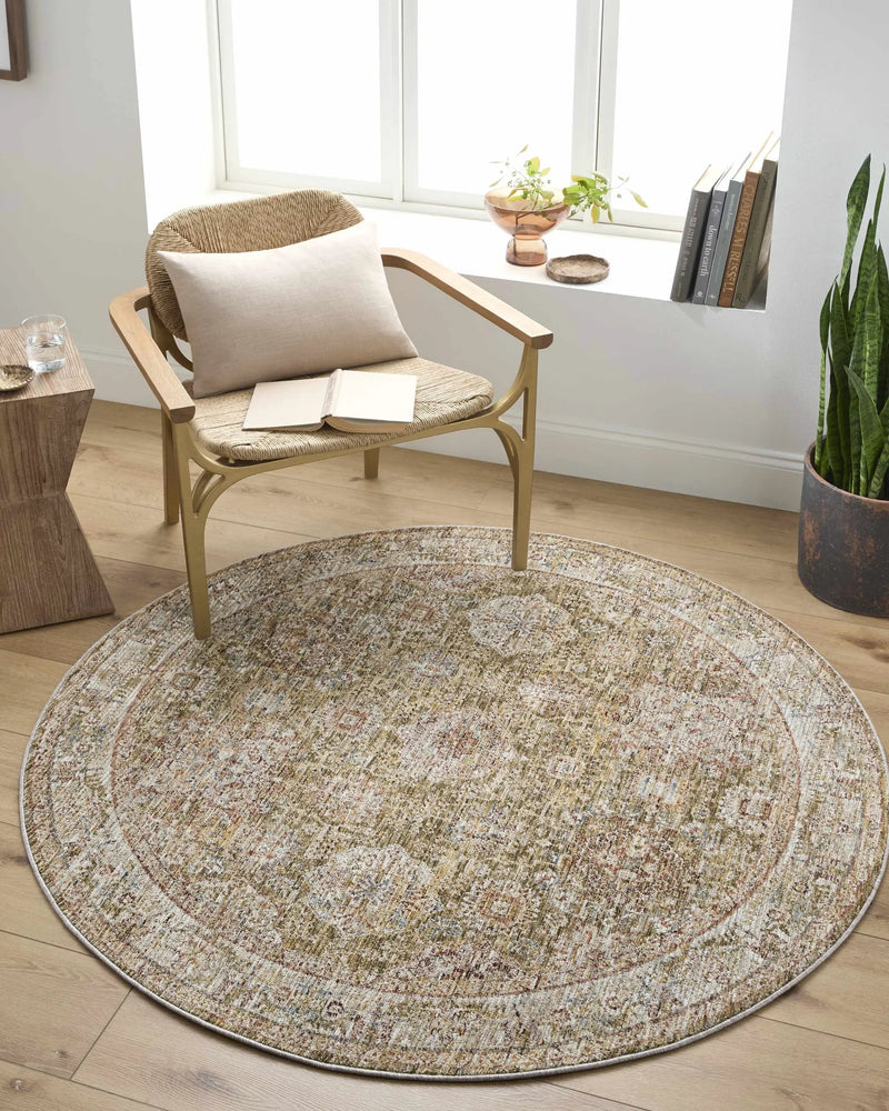 Ange Tan Rich Textured Traditional Rug by Boutique Rugs