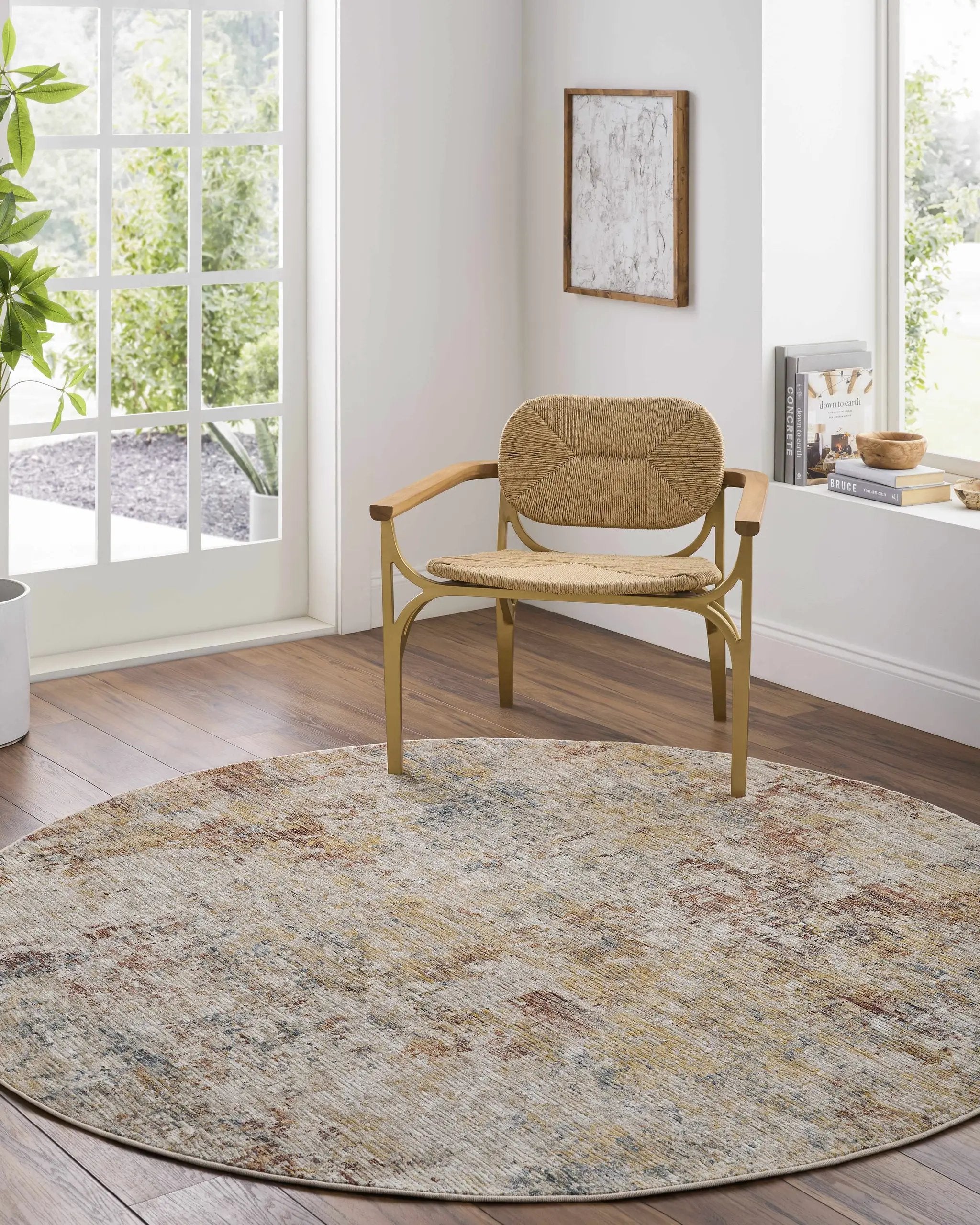 Chas Tan Rich Textured Traditional Rug by Boutique Rugs