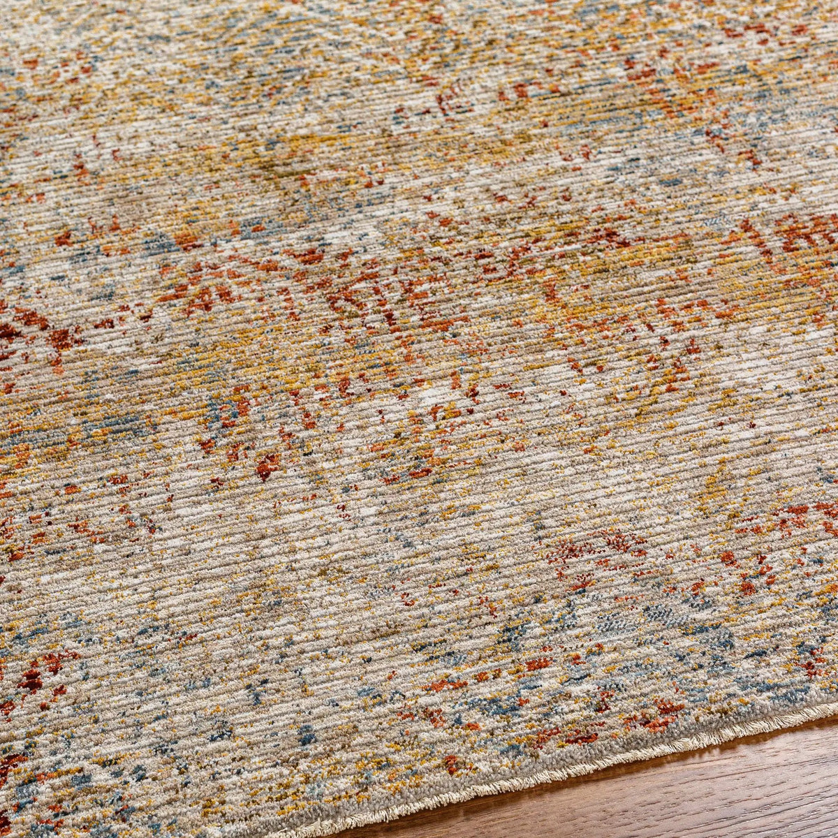 Sava Rust Rich Textured Traditional Rug, photo 5 of 12