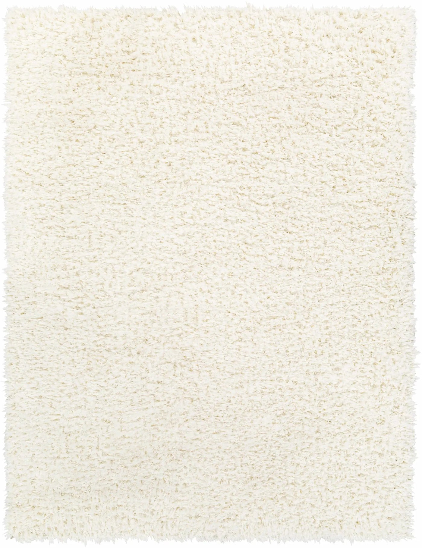 Siari Solid Cream Plush Rug by Boutique Rugs