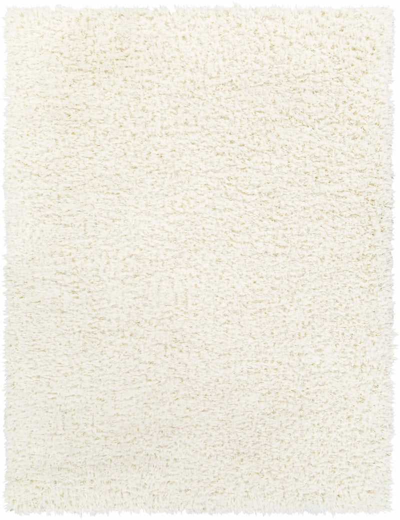 Siari Solid Cream Plush Rug by Boutique Rugs