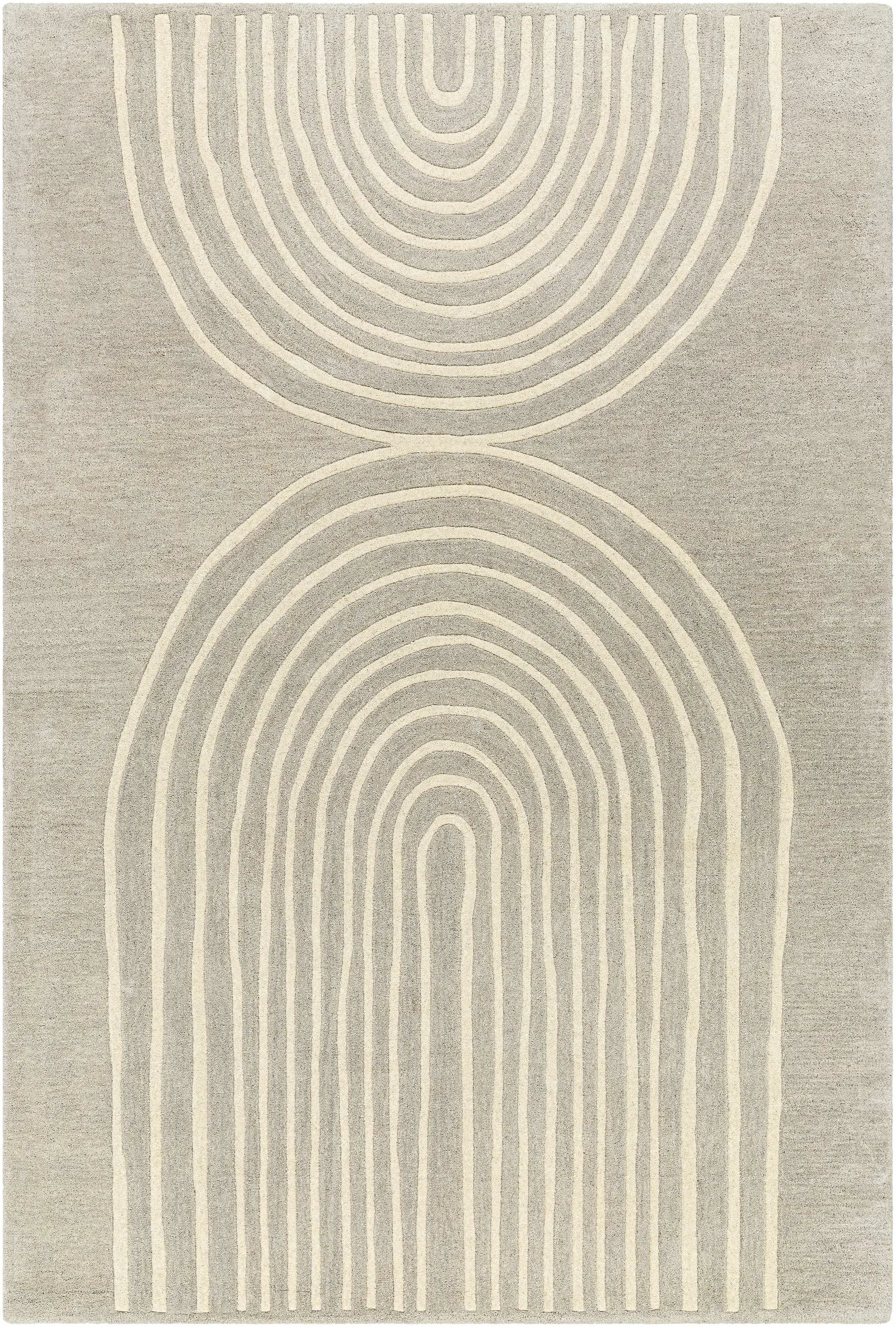 Fuat Medium Gray Area Rug - Clearance by Boutique Rugs