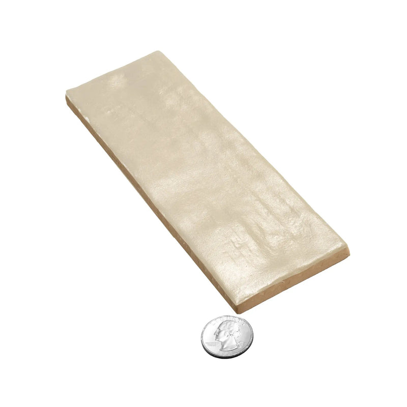 Light Tea Green 2.5x8 Glossy Matte Subway Ceramic Tile (38 pack, 5.38 sq ft/case) by Apollo Tile