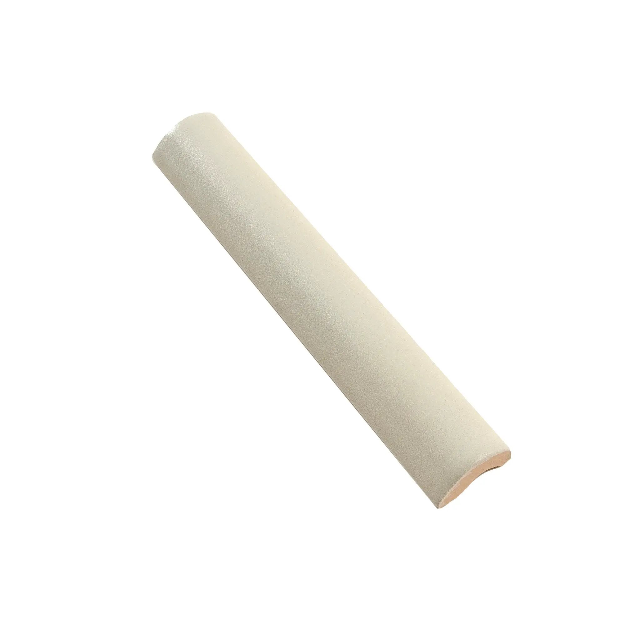 Light Tea Green 1.25x8 Matte Glossy Ceramic Bullnose Tile Trim (10 pack, 0.667 sq ft/case) by Apollo Tile