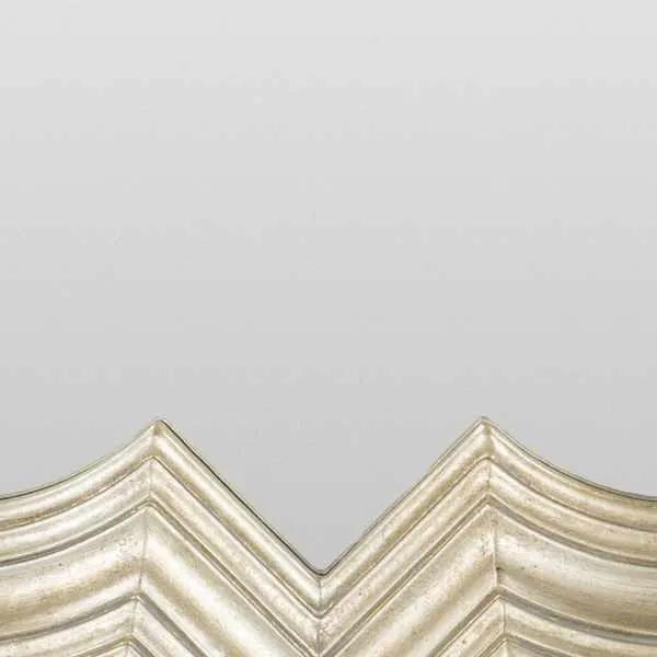 Killester Gold Frame Rectangular Mirror by Boutique Rugs