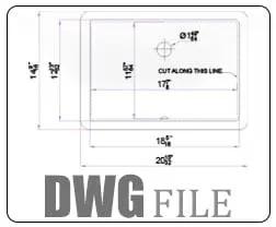 Vanity White Rect Porcelain 2015 Straight Kitchen Sink