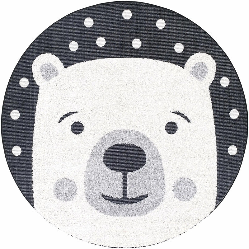 Kids Bear Animal Print Nursery Outdoor Area Rug - Clearance by Boutique Rugs