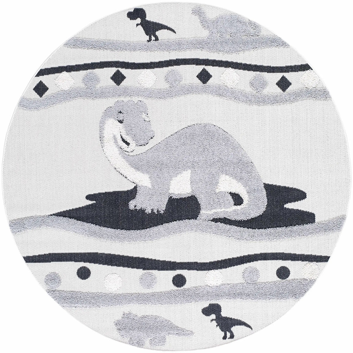 Kids Dinosaur Animal Print Nursery Outdoor Area Rug - Clearance, photo 5 of 5