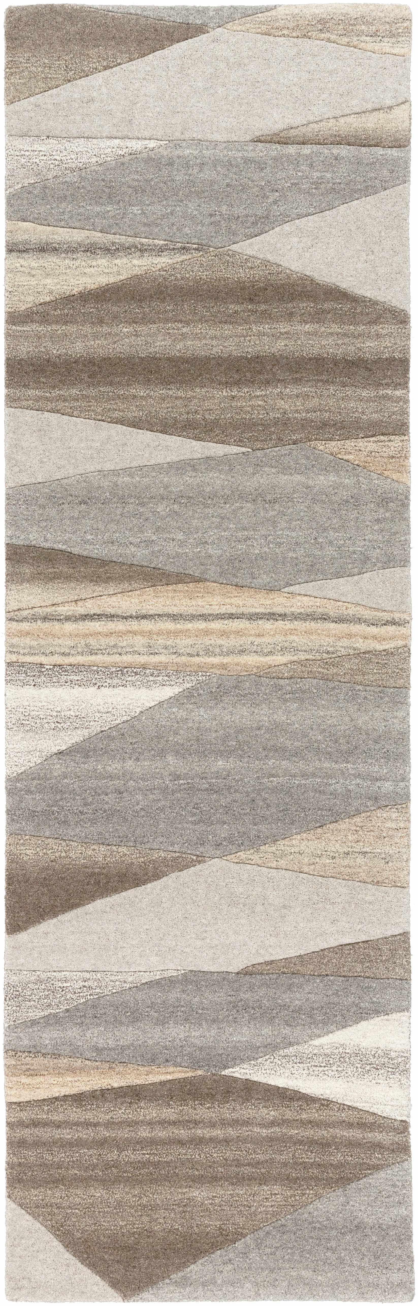 Forum Taupe Modern Wool Rug by Boutique Rugs
