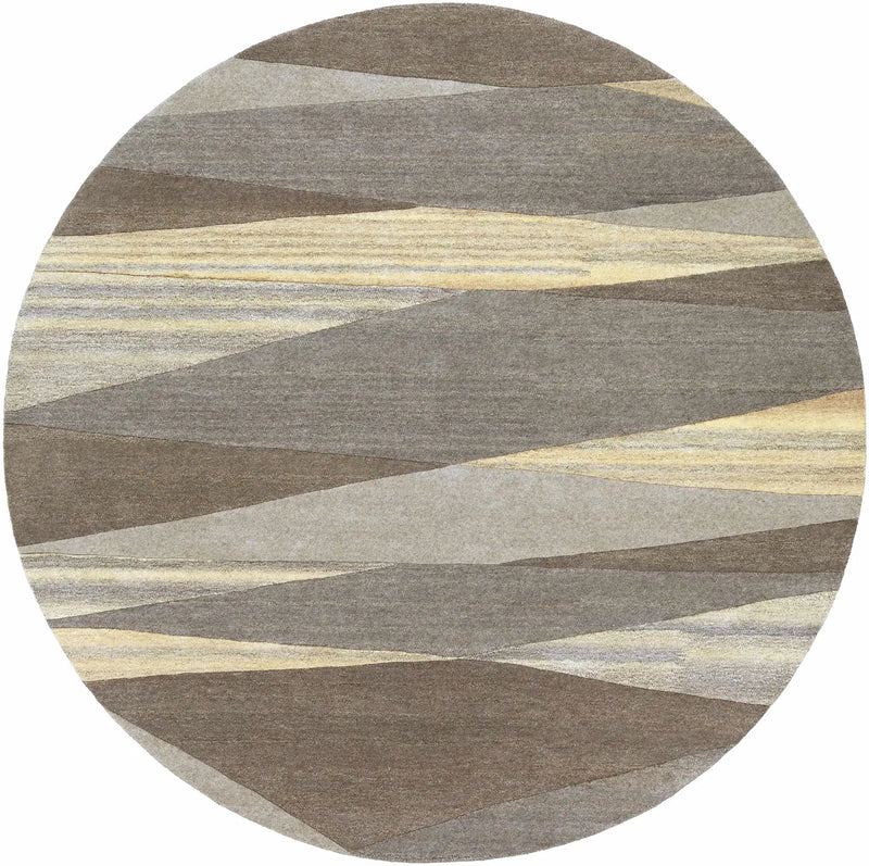 Forum Taupe Modern Wool Rug by Boutique Rugs