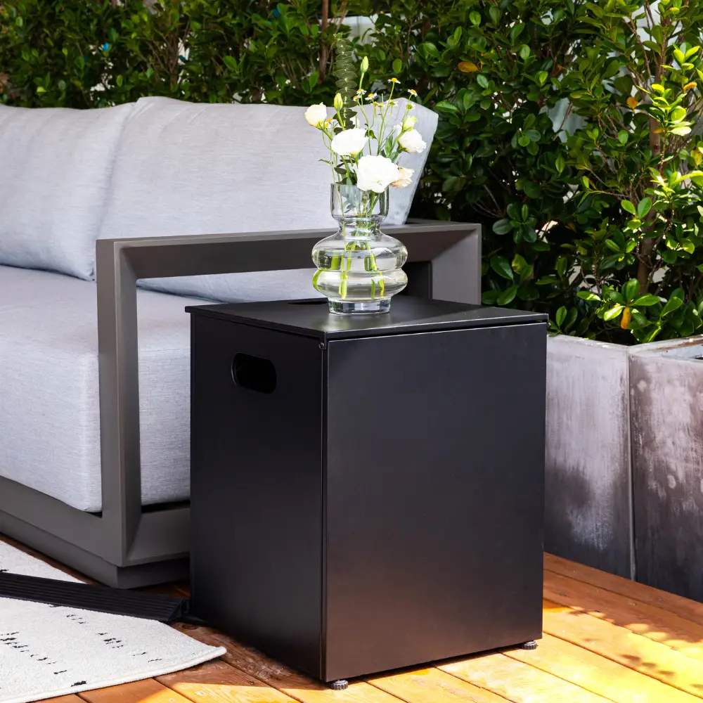 Propane Fire Pit Table Outdoor 50,000 BTU Firepits for Outside CSA Certified by EnvelorHome