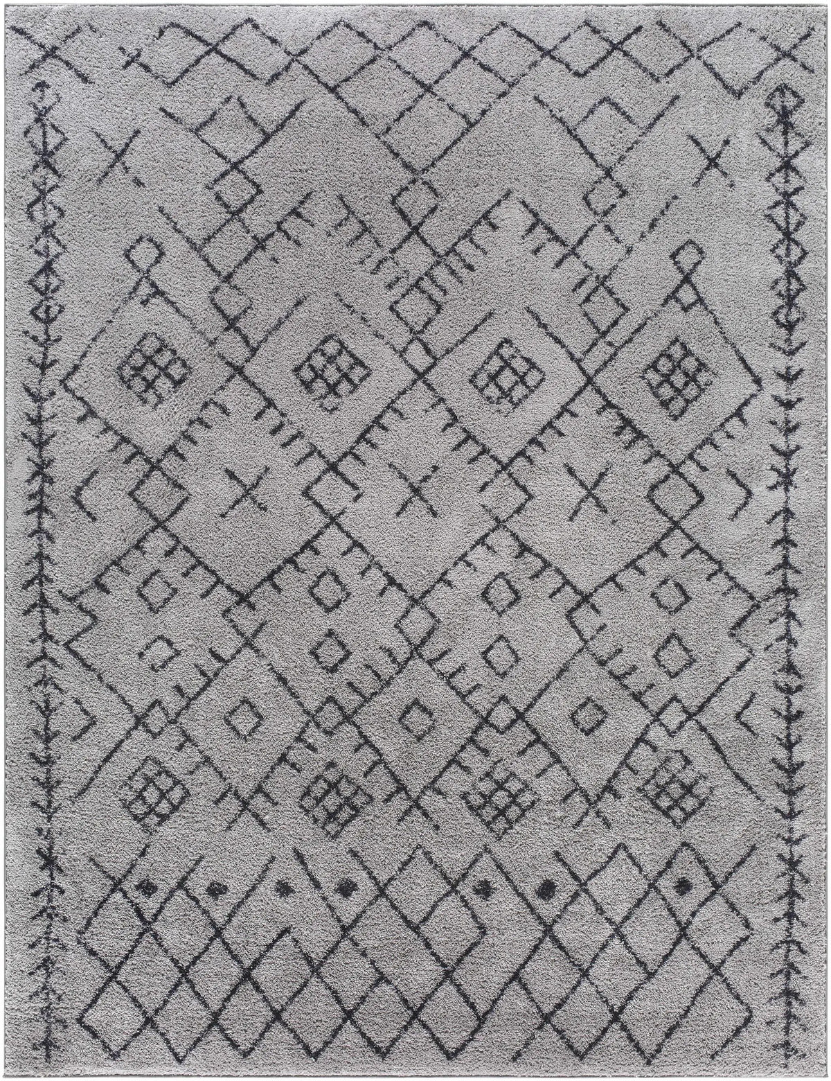 Elyes Gray Washable Area Rug - Clearance, photo 9 of 11