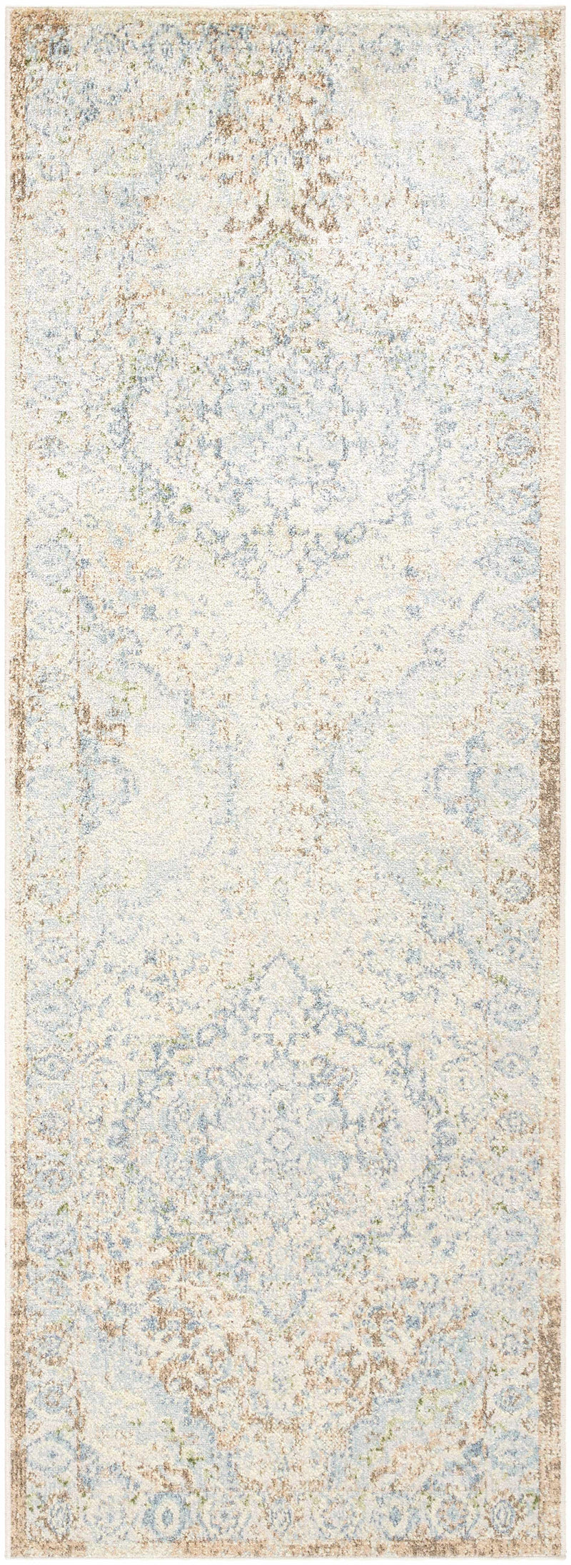 Aurum Blue Washable Area Rug - Clearance by Boutique Rugs