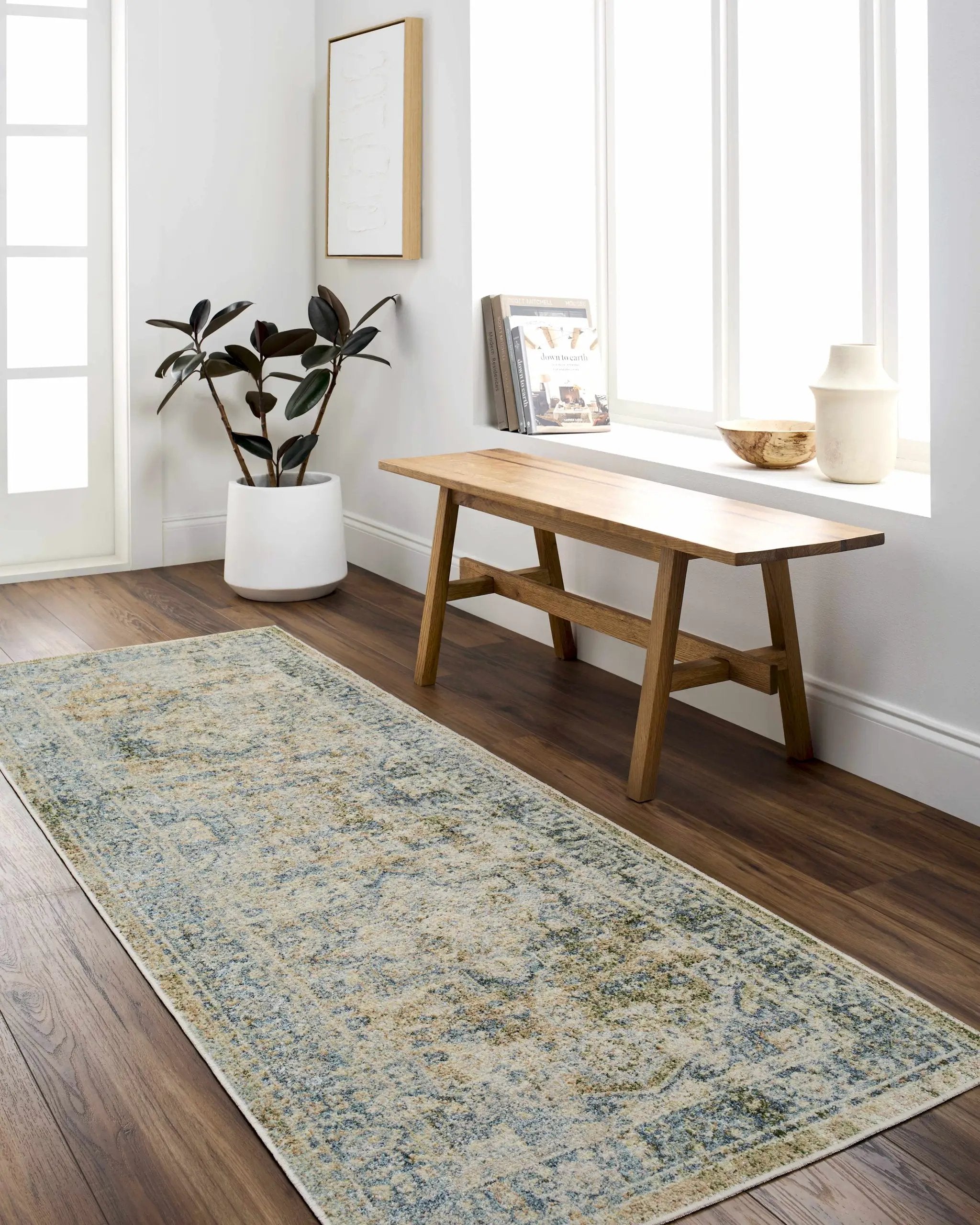 Ember Washable Area Rug - Clearance by Boutique Rugs