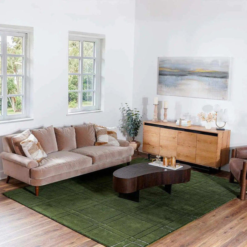 Sixto Green Area Rug by Boutique Rugs