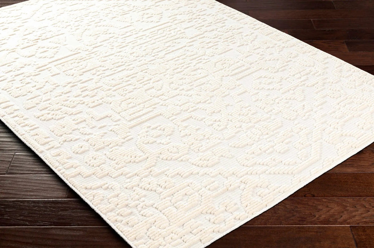 Beren Cream Washable Area Rug - Clearance, photo 4 of 12
