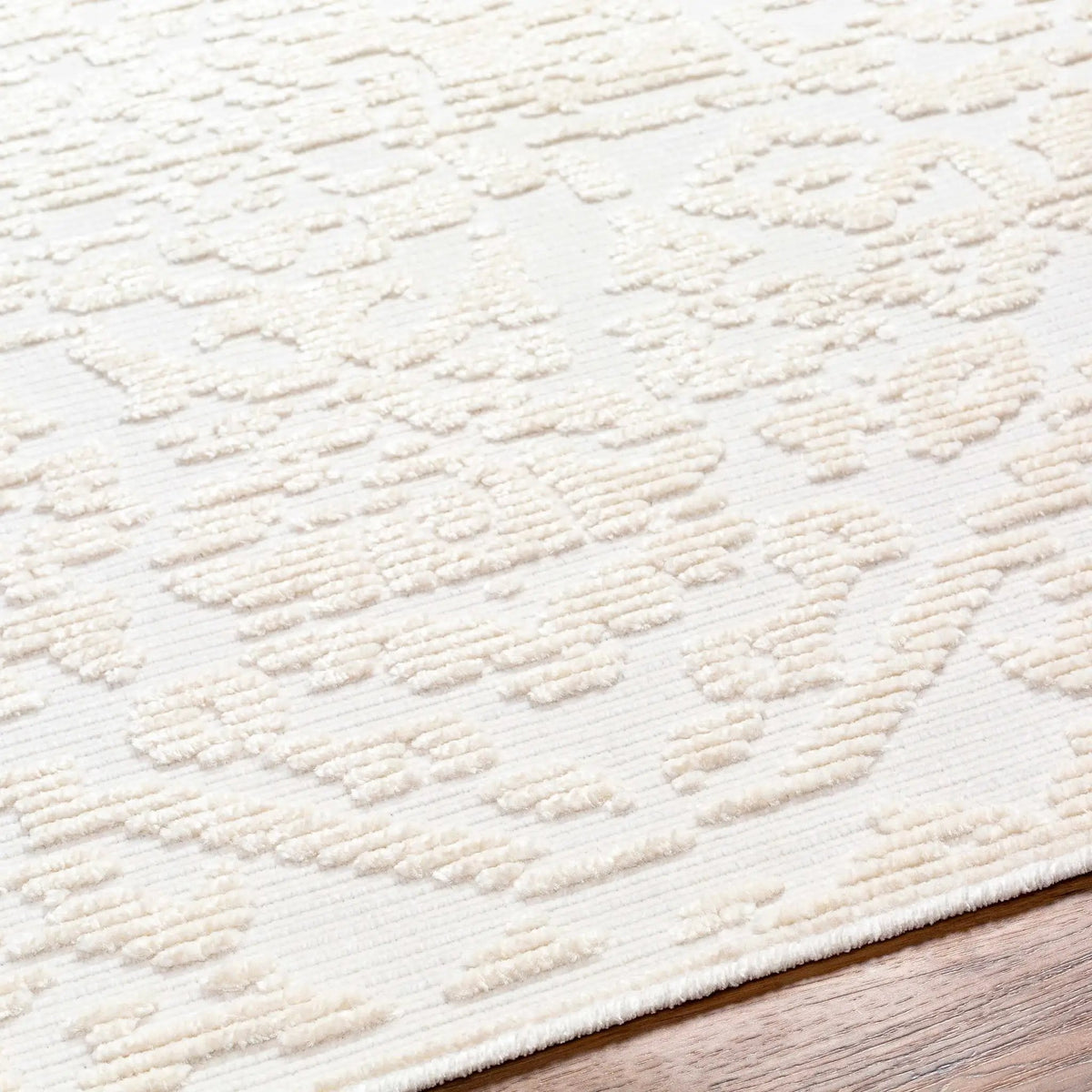 Beren Cream Washable Area Rug - Clearance, photo 8 of 12