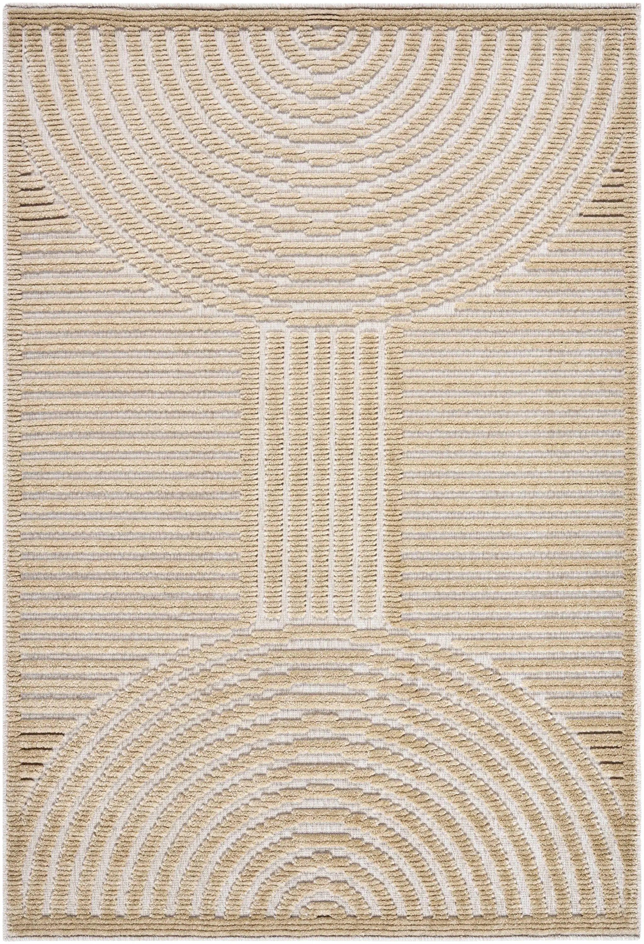 Deron Beige Washable Area Rug by Boutique Rugs