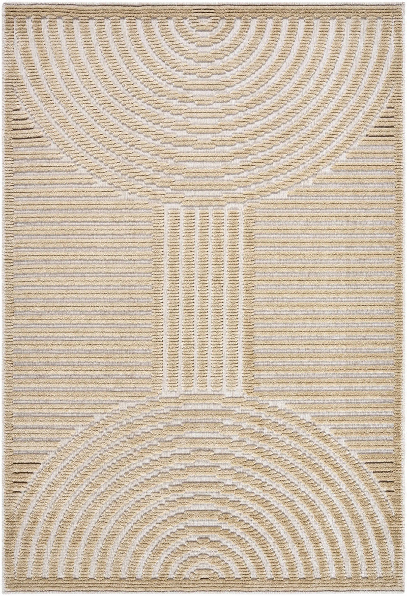 Deron Beige Washable Area Rug by Boutique Rugs