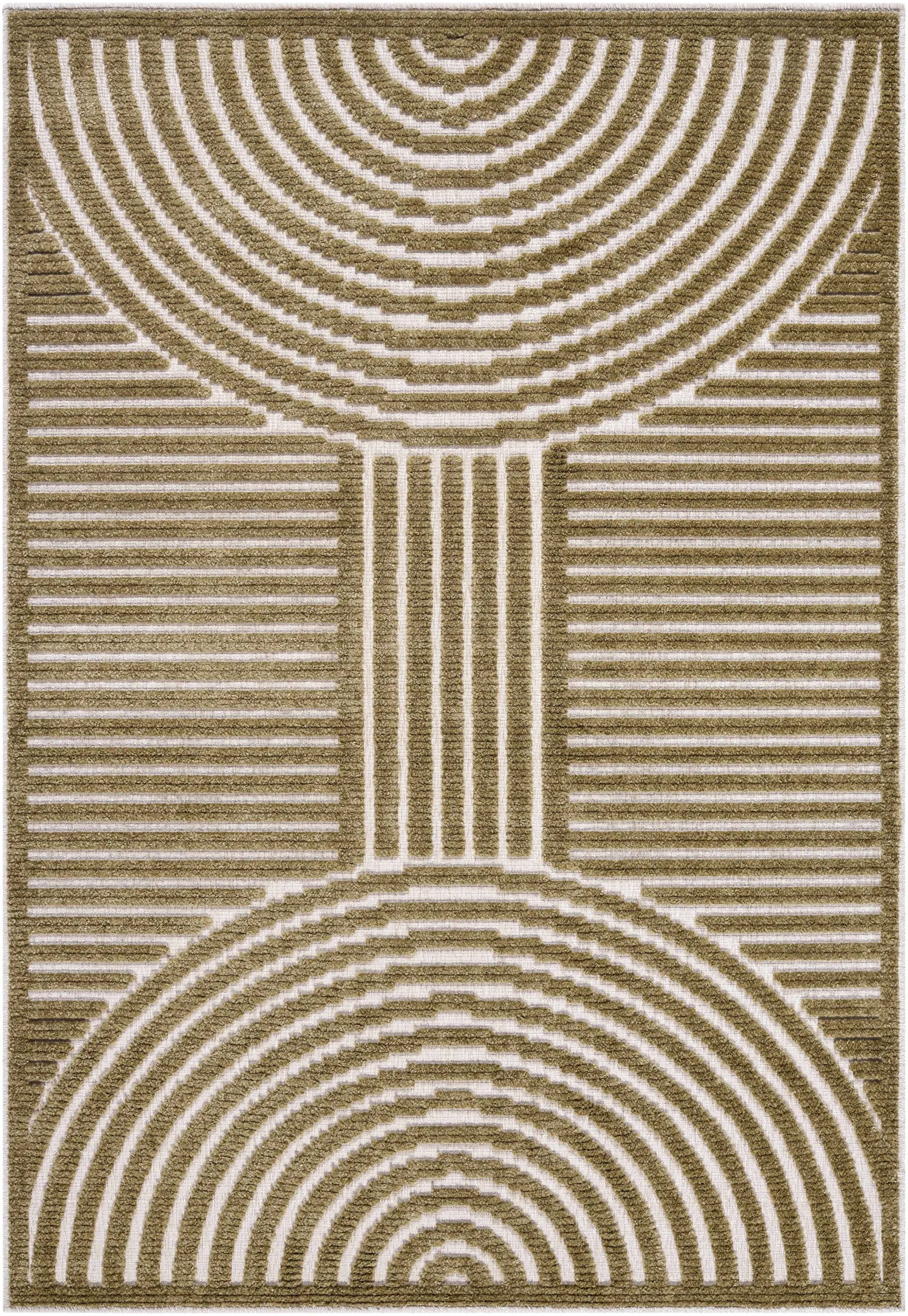Deron Khaki Washable Area Rug by Boutique Rugs
