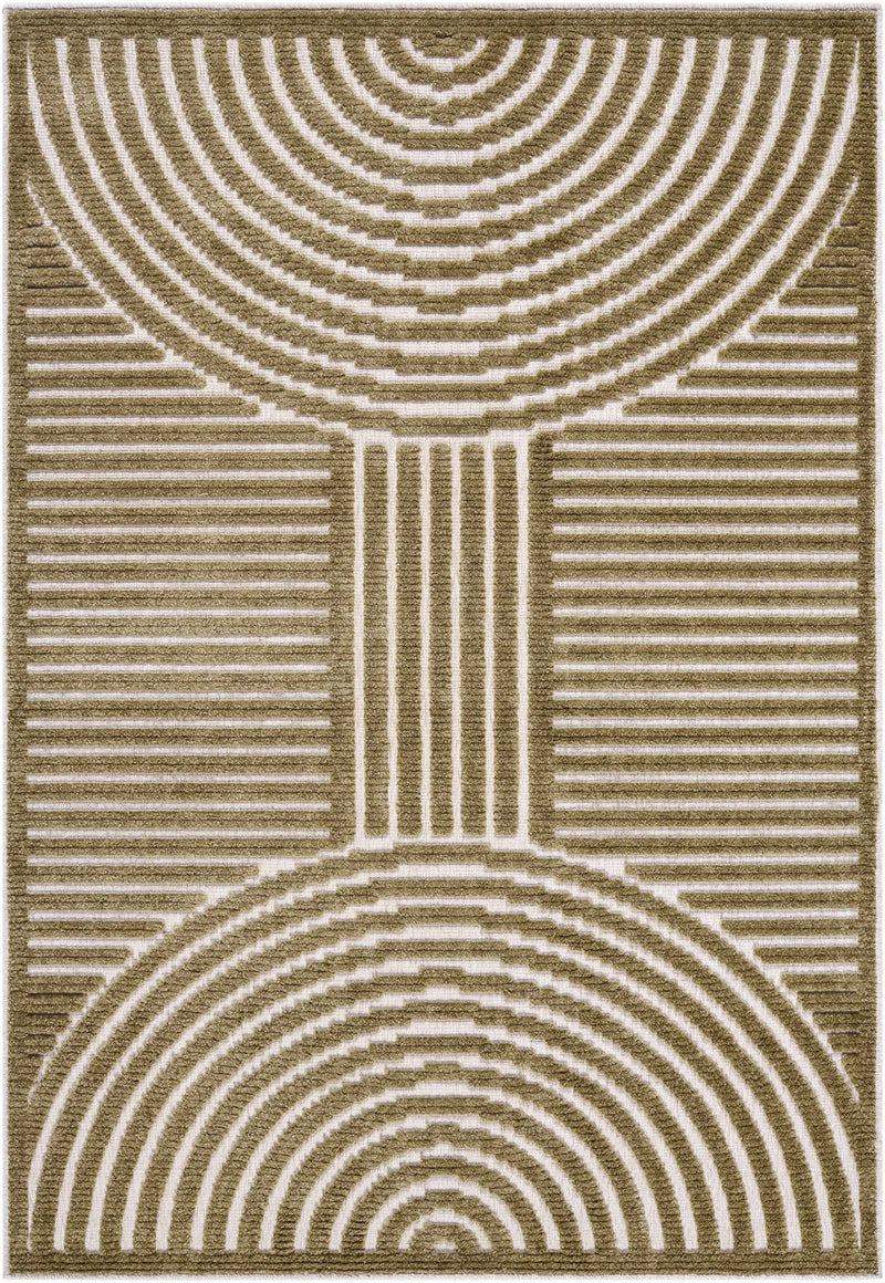Deron Khaki Washable Area Rug by Boutique Rugs