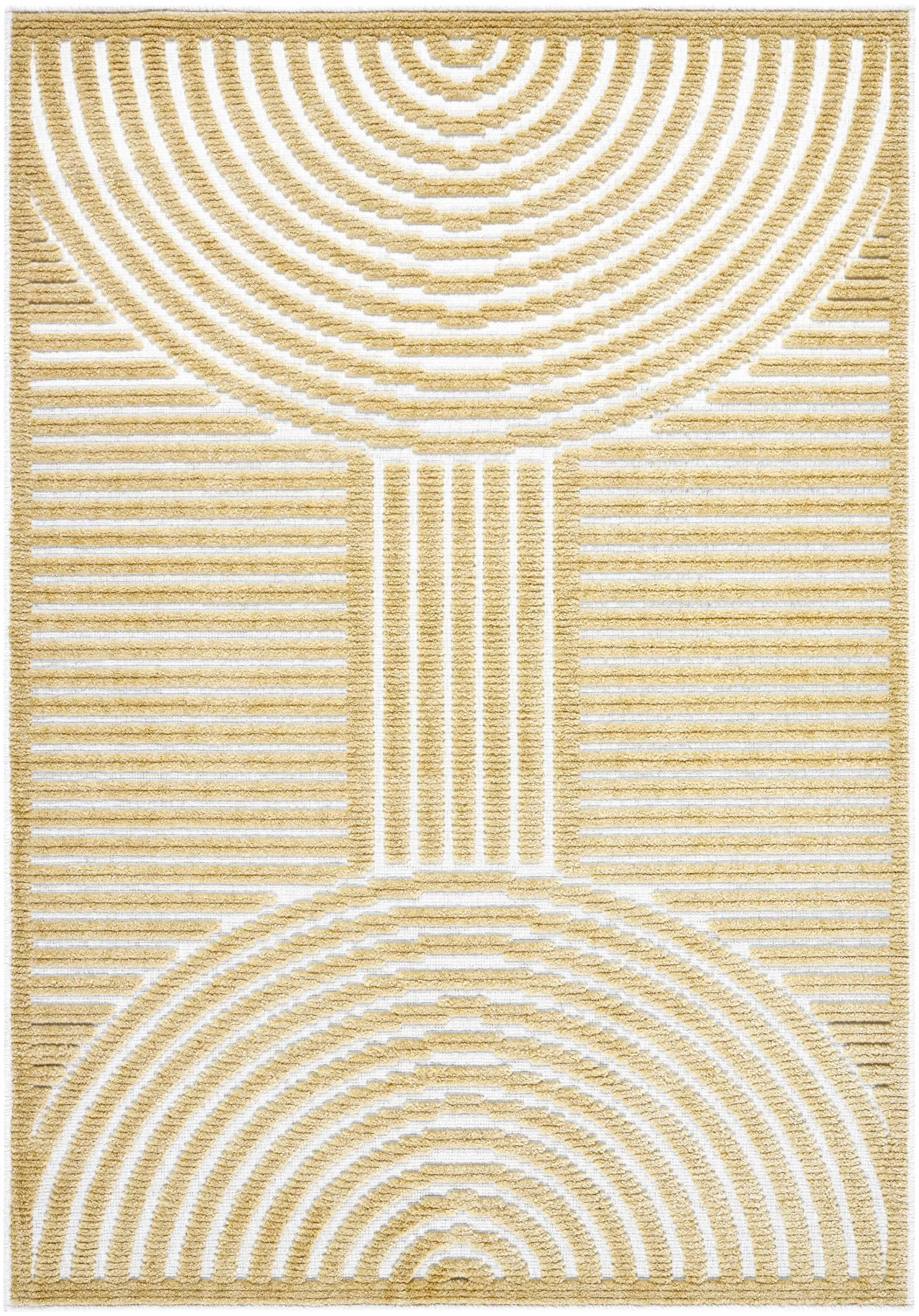 Deron Mustard Washable Area Rug by Boutique Rugs