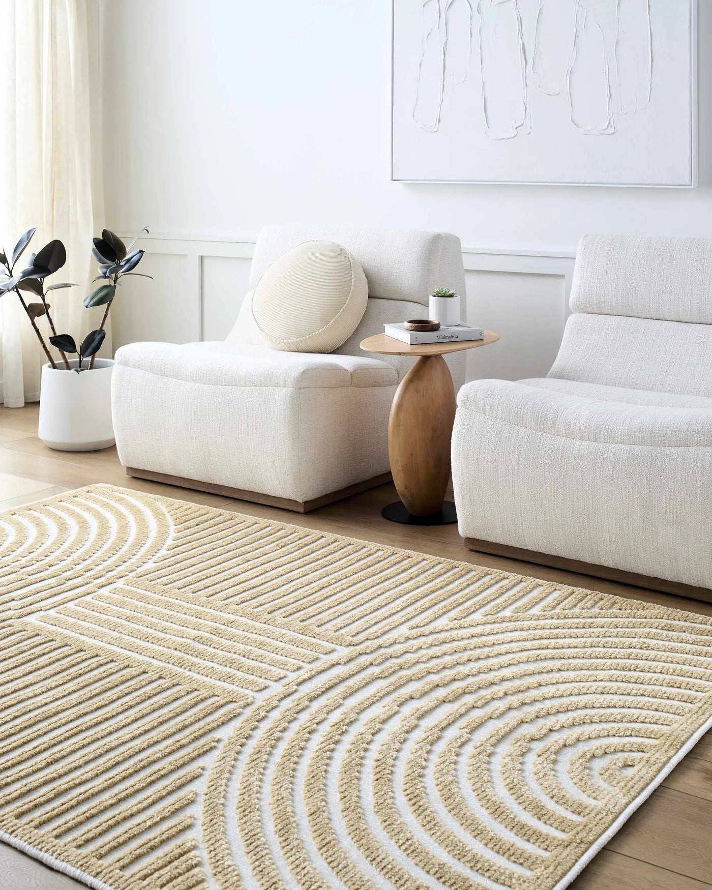 Deron Mustard Washable Area Rug by Boutique Rugs