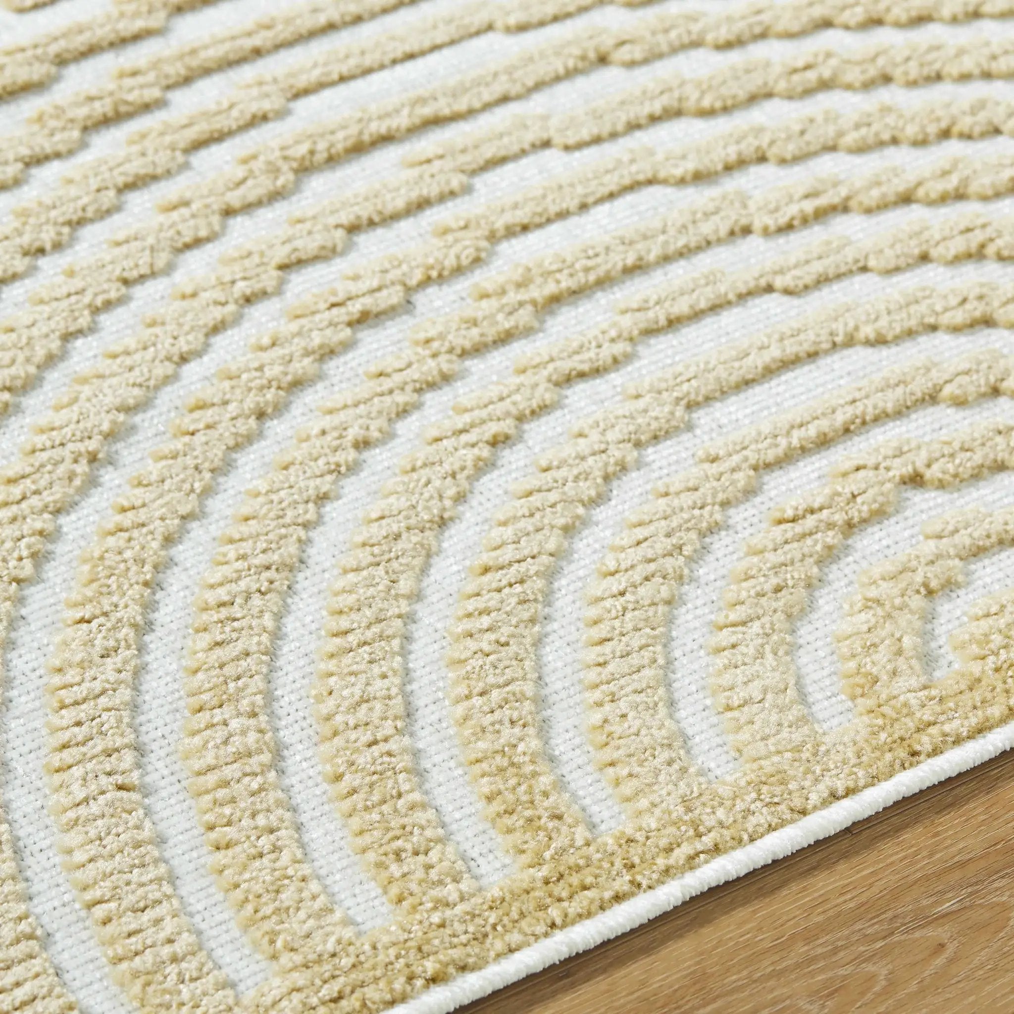Deron Mustard Washable Area Rug by Boutique Rugs