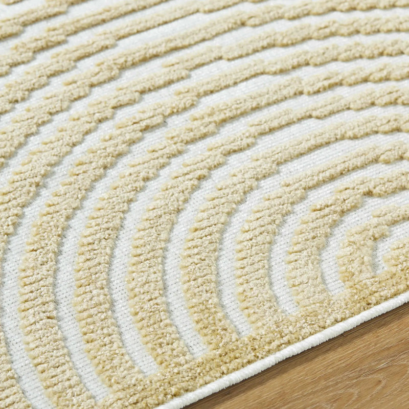 Deron Mustard Washable Area Rug by Boutique Rugs