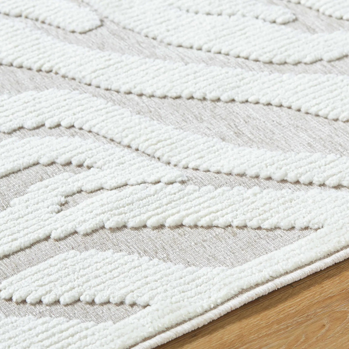 Keto Off-White 3D Washable Area Rug, photo 7 of 7