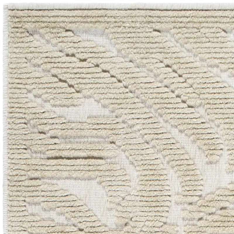 Keto Beige Washable Area Rug by Boutique Rugs