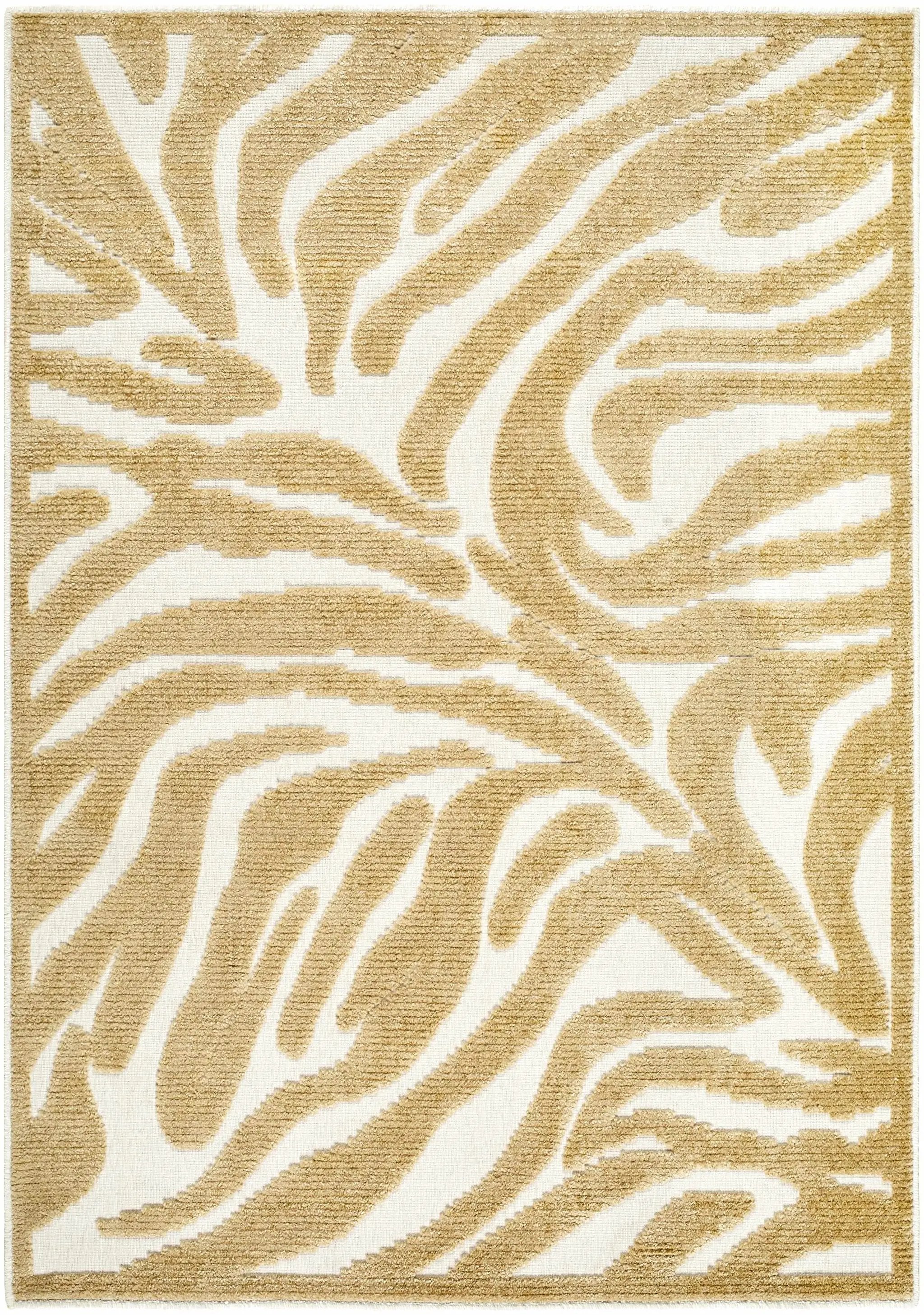 Keto White Washable Area Rug by Boutique Rugs