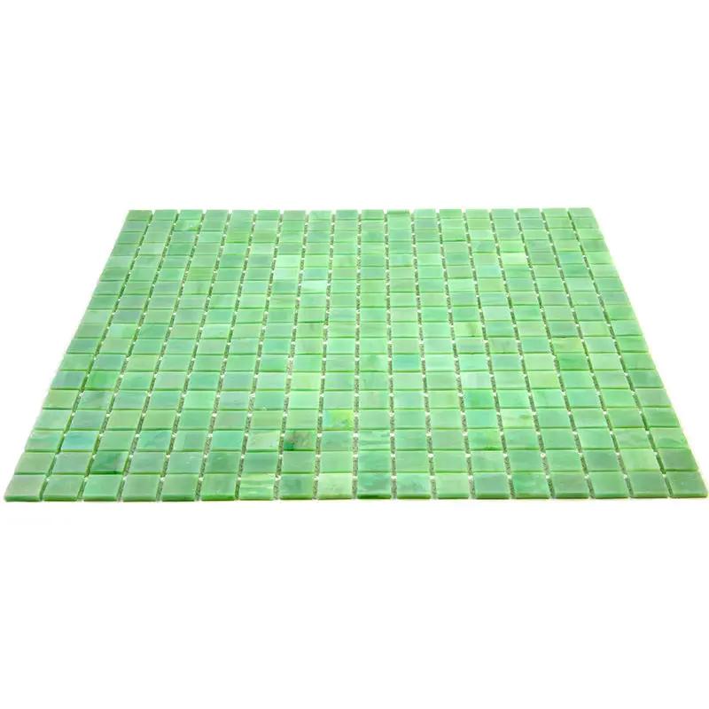 British Racing Green 12x12 Glossy Uniform Square Glass Mosaic Tile (20 pack, 18.69 sq ft/case) by Apollo Tile