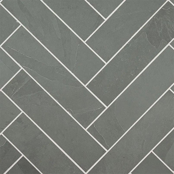 Montauk Blue Gauged Slate Tiles 6x24