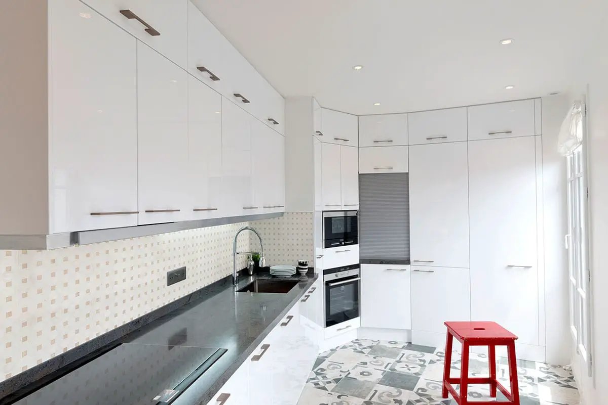 Bianco Dolomite Crema Dotty Polished Pattern Marble Mosaics by MSI Surfaces