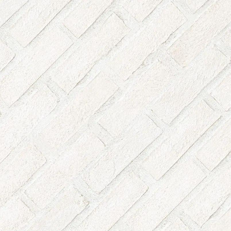 Alpine White Clay Brick 2.25x7.5 Natural Mosaics 2 by MSI Surfaces