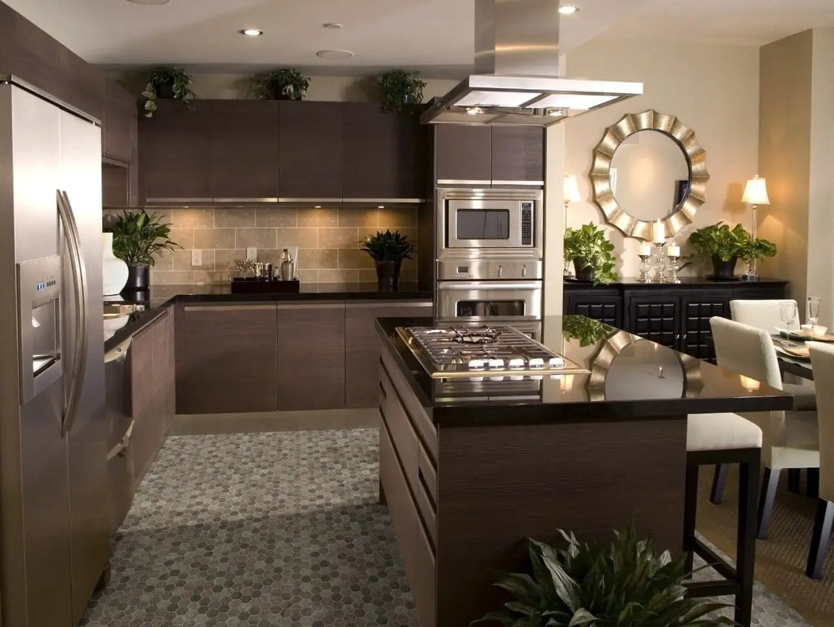 Driftwood Hexagon Mosaic Tile Matte Glass by MSI Surfaces