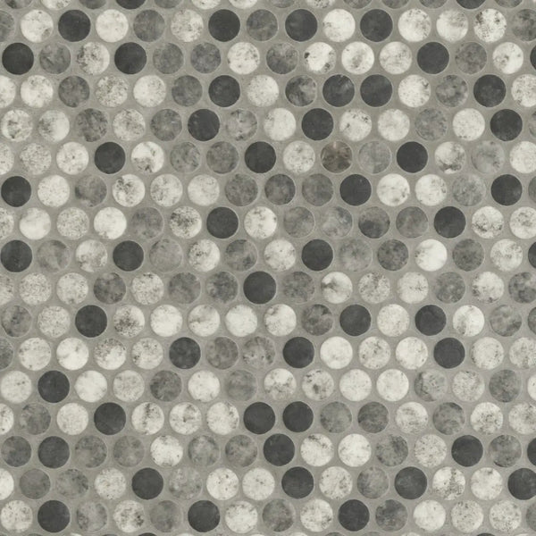 Urban Tapestry Penny Round 6mm Glass Mosaics