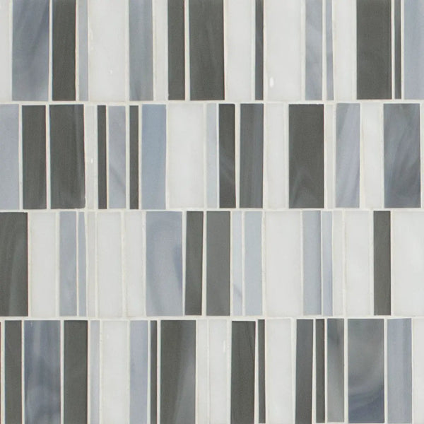 Citi Stax Lapis 3mm Pattern Glass Mosaics