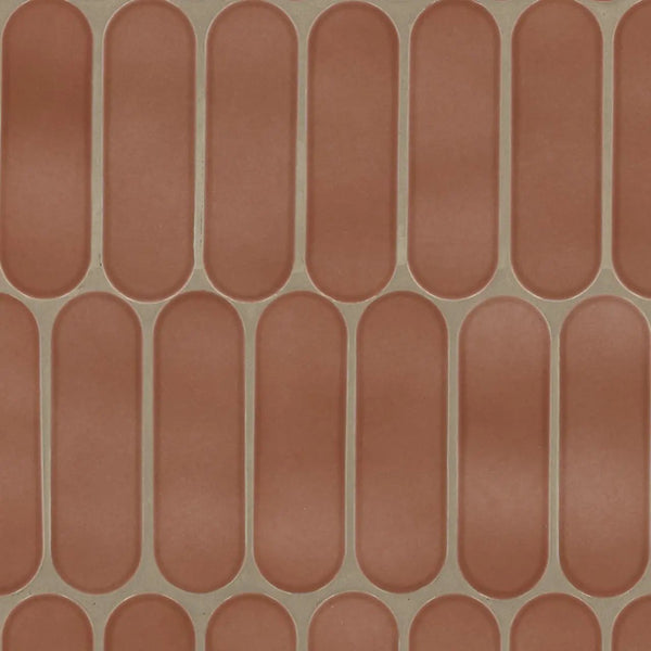 Terra Glossy Ellipse Glass Mosaics