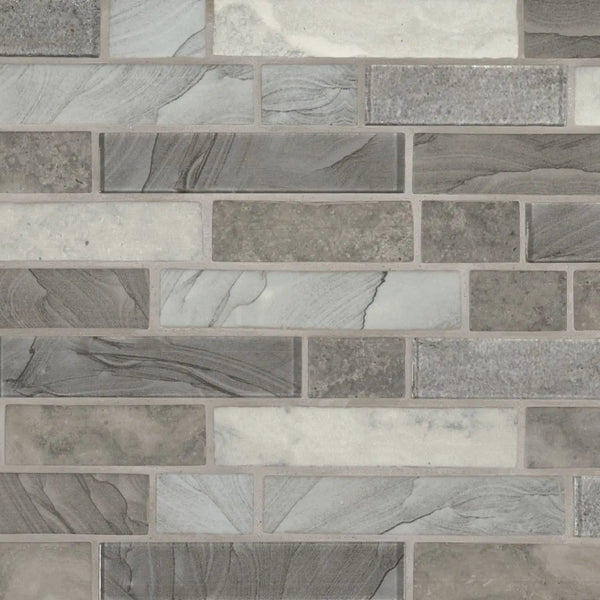Tarvos Interlocking 6mm Pattern Glass Mosaics