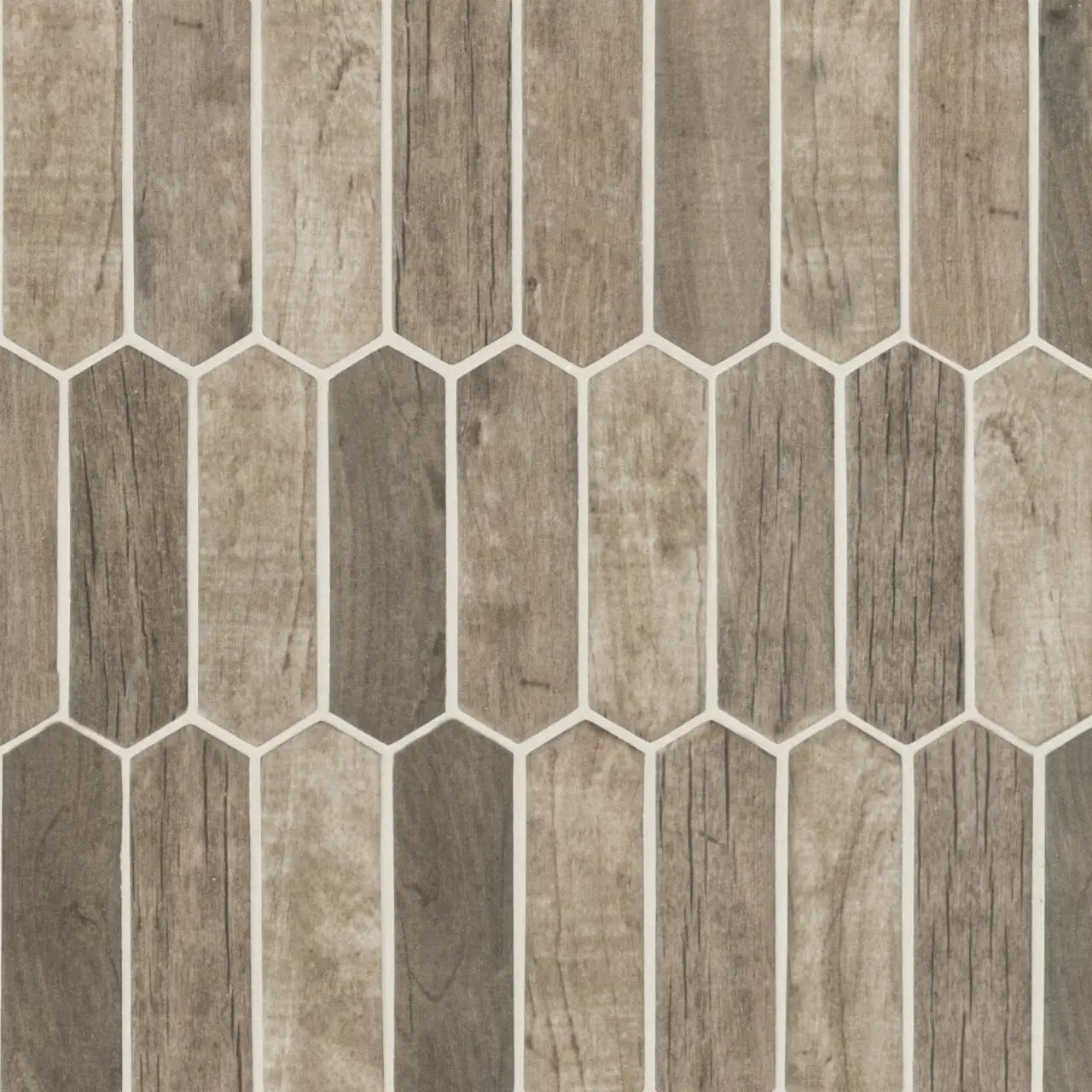 Driftwood Picket 6mm Glass Mosaics by MSI Surfaces