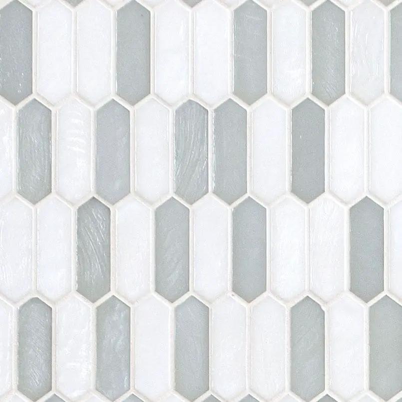 Pixie Cloud 6mm Pattern Glass Mosaics close up
